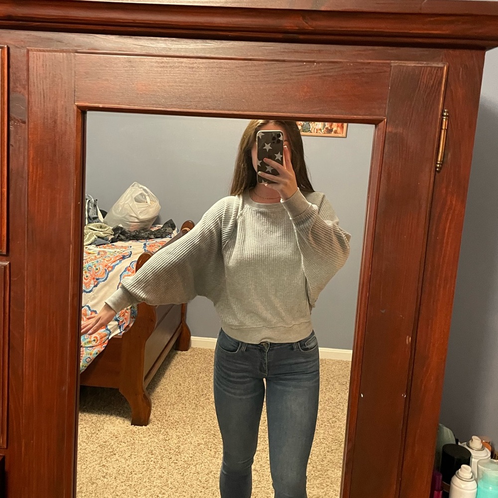 Z supply grey sweater